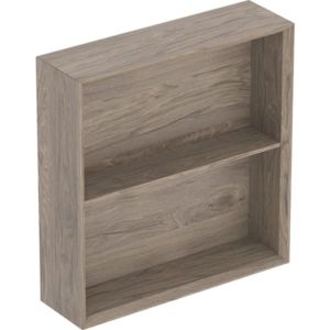 Geberit iCon étagère 502323JR1 45x46,7x13,2cm, carrée, structure noyer/mélamine
