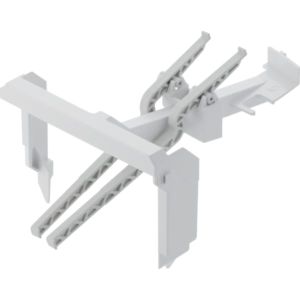 Geberit console with operating lever 240426001 for surface-mounted cistern 140.3XX