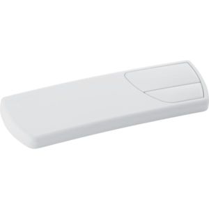 Geberit cover for surface-mounted cistern 140.3XX 240425111 with buttons, alpine white