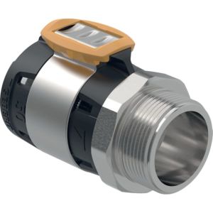 Geberit FlowFit transition 619705001 DN 50, Ø 63 mm, R 2, with external thread