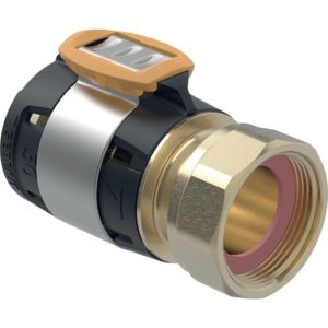 Geberit FlowFit transition 620635001 DN 40, Ø 50 mm, G 2000 3/4, 11.5 cm, with union nut