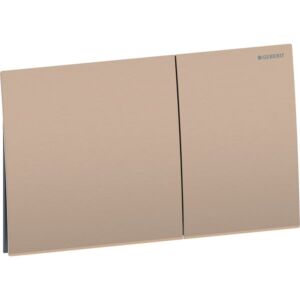 Geberit Sigma 70 Square Betätigungsplatte 115622QB1 für 2-Mengen-Spülung, rotgold