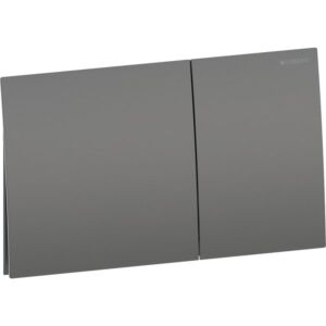Geberit Sigma 70 Square Betätigungsplatte 115622QD1 für 2-Mengen-Spülung, schwarzchrom