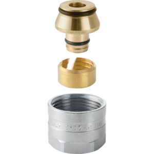Geberit connection screw 650534222 Ø 16 x G 3/4, for Eurocone, brass