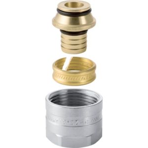 Geberit Mepla Anschlussverschraubung 642534222 Messing, Ø 20mmxG 3/4, zu Eurokonus