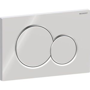 Geberit Betätigungsplatte Sigma 01 115770215 hochglanz-verchromt, für 2-Mengen-Spülung