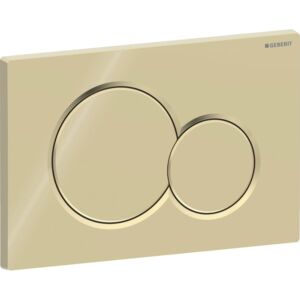 Geberit Sigma 01 Betätigungsplatte 115770DT5 edelmessing, für UP 320