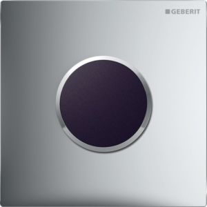 Geberit cover plate HyTronic UR Sigma10 241925KN1 for UR- Ctrl. from 2009, sgl. -chromed