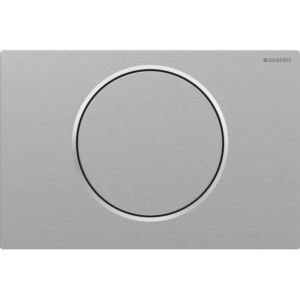 Geberit Betätigungsplatte Sigma10 115758SN5 edelstahl gebürstet, für 1 Mengen Spülung