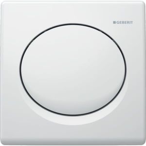 Geberit Urinalsteuerung Basic 115820115 weiß, pneumatisch, Kunststoff