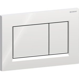 Geberit Sigma30 Betätigungsplatte 115883KH1 hochglanz-verchromt / seidenglanz-verchromt