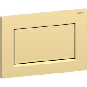 Geberit Sigma30 Betätigungsplatte 115893451 vergoldet, für Spül-Stopp-Spülung
