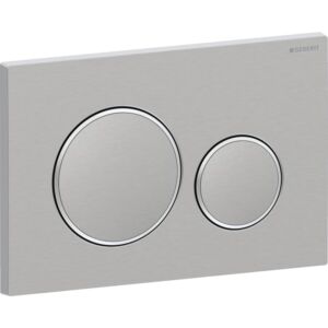 Geberit Sigma20 Betätigungsplatte 115882SN1 Edelstahl gebürstet / poliert, easy-to-clean