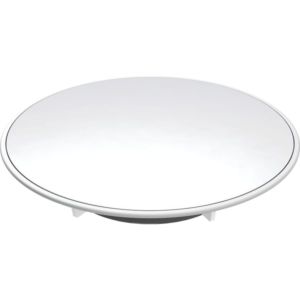 Geberit d90 Duschwannen-Ablaufdeckel 150266211 Platte und Ring hochglanz-verchromt, Sperrwasserhöhe 30/50mm