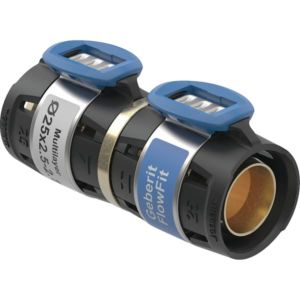 Geberit FlowFit transition 620712001 DN 15, diameter 20/20 mm, s/min.-s/max. 2.8-2.9 mm