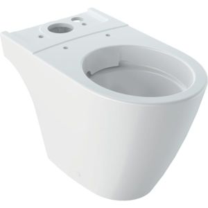 Geberit iCon floor-standing washdown WC 200460600 white KeraTect, 35.5x63.5cm, for exposed cisterns, rimfree
