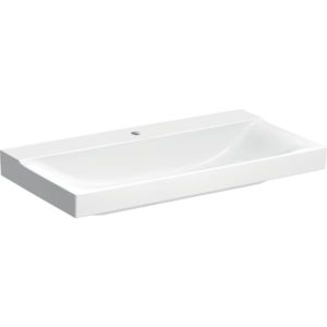 Geberit Xeno² lavabo 500531011 90x48cm, blanc , KeraTect, 1 trou pour robinetterie