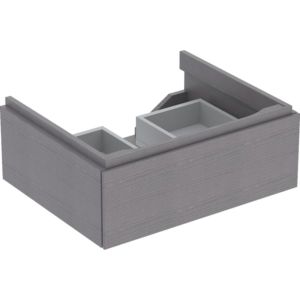 Geberit Xeno² Waschtisch-Unterschrank 500505431 58x22x46,2cm, strukturiert/sculturagrau, mit Schublade