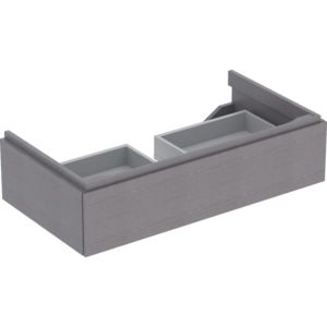 Geberit Xeno² Waschtisch-Unterschrank 500508431 88x22x46,2cm, strukturiert/sculturagrau, mit Schublade