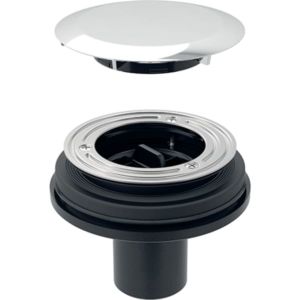 Geberit d90 shower drain 150592211 for floor Plumbing , without odor trap, DN 50, Ø 50 mm