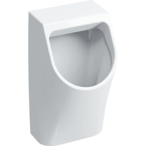 Geberit Renova Plan Urinal 235100600 weiß KeraTect, Zulauf/Abgang hinten