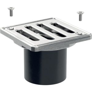 Geberit Rost 154310001 8 x 8 cm, verschraubbar, für Dusche