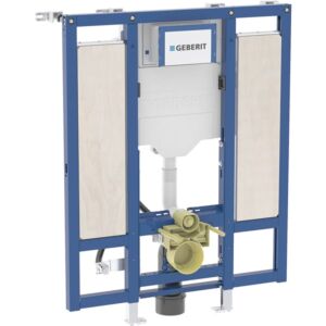 Geberit Duofix wall-mounted WC element 111375006 Concealed cistern 12 cm, barrier-free, for support/grab rails, with Sigma