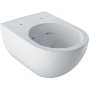 Geberit Acanto WC suspendu à fond creux 500600012 4,5 l, fermé, sans rebord, blanc