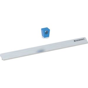 Geberit CleanLine 50 shower channel 245637KS1 cover, brushed stainless steel