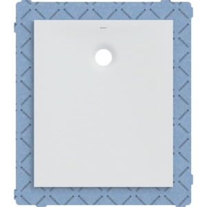 Geberit Olona rectangular shower tray 550905001 white/matt, 90 x 75 x 4 cm