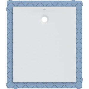 Geberit Olona rectangular shower tray 550915001 white/matt, 120 x 100 x 4 cm