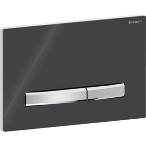 Geberit Sigma50 Betätigungsplatte 115788DW2 tiefschwarz RAL9005 , für 2-Mengen-Spülung