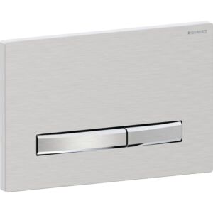 Geberit Sigma50 Betätigungsplatte 115788GH2 chrom gebürstet, für 2-Mengen-Spülung