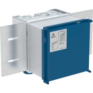 kit de Geberit match0 116130001 avec boîtier de fonction dissimulé, autoportant, pour robinetterie de lavabo