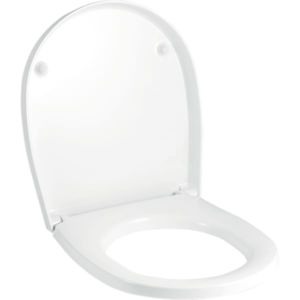 Geberit Visit abattant de toilettes 576310000 blanc , avec abaissement automatique