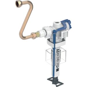 Geberit Füllventil Typ 383 240.705.00.5 3/8", Nippel aus Messing, für Unterputz Spülkasten