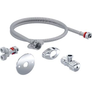 Kit de raccordement d&#39;eau Geberit 147035001 pour réservoirs encastrés, pour accessoires de toilettes