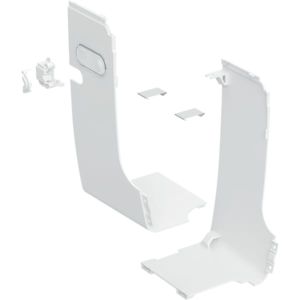 Couvercle design Geberit sur le côté. f. externe WA 243251111 pour Geberit AquaClean Mera blanc -alpin