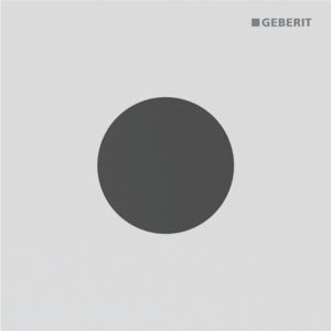 Geberit Type 40 urinal flush control 116024JT1 electronic, mains operation, round, matt white / easy-to-clean coated