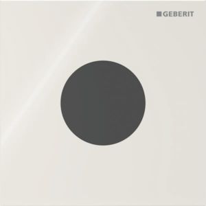 Geberit Type 40 urinal flush control 116034JL1 electronic, battery-operated, round, sand grey