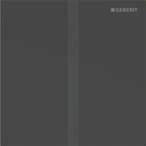 Geberit Type 40 urinal flush control 116237141 electronic, battery-operated, matt black / easy-to-clean coated