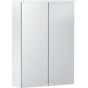 Geberit Option Basic mirror cabinet 500257001 500x675x140mm, with lighting, two doors