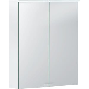 Geberit Option Basic mirror cabinet 500258001 550x675x140mm, with lighting, two doors