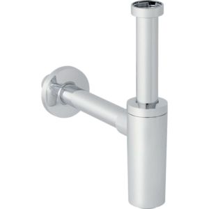 Geberit Tauchrohrgeruchsverschluss 151035211 1 1/4" x 40 mm, Abgang horizontal, für Waschbecken, hochglanz verchromt