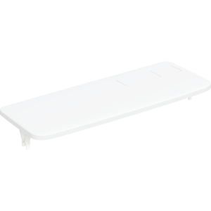 Geberit cistern cover 243633111 for exposed cistern AP128, dual flush, alpine white