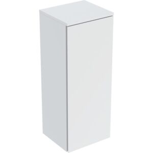 Geberit Renova Plan tall cabinet 504044001, 1 door, width 33cm, carcass/front white / lacquered satin finish