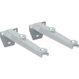 Geberit Publica mounting bracket set 500250000 36 cm, with adjustable foot rests, 2 pieces
