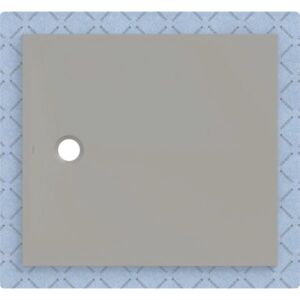 Geberit CleanFloor30 Duschfläche 551021291 bodeneben, mit Dichtvlies, 100 x 110 cm, grau / matt