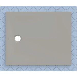Geberit CleanFloor30 Duschfläche 551013291 bodeneben, mit Dichtvlies, 90 x 110 cm, grau / matt