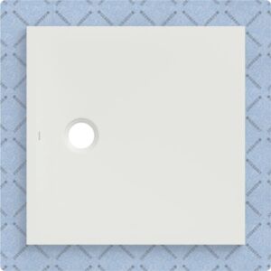 Geberit CleanFloor30 Duschfläche 551002001 bodeneben, mit Dichtvlies, 80 x 80 cm, weiß / matt